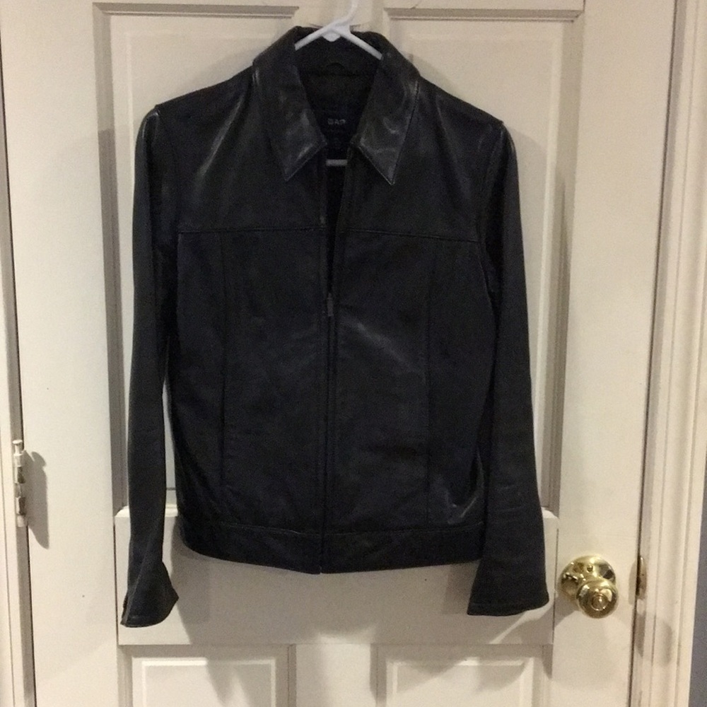 Leather jacket GAP
